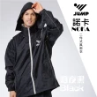 【JUMP】諾卡NOKA高反光內裡兩件式風雨衣(黑色特仕M-3XL -24HR)