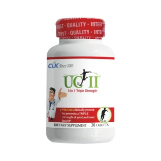 【CLK 健生】Ucll非變性二型膠原蛋白葡萄糖胺 9合1複合錠 30錠/瓶