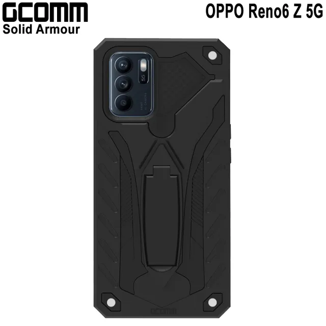【GCOMM】OPPO Reno6 Z 5G 防摔盔甲保護殼 Solid Armour(OPPO Reno6 Z 5G)