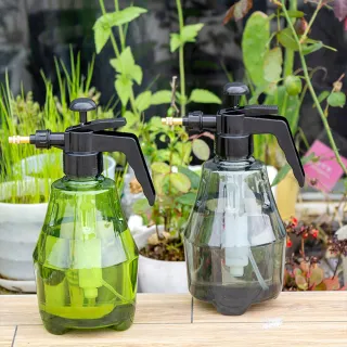 【Dagebeno荷生活】氣壓式園藝噴水瓶 家用植物澆花灑水噴霧瓶噴壺(2入)