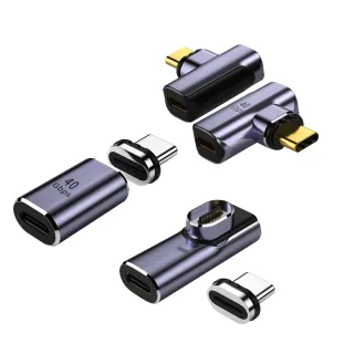 【SHOWHAN】USB4 40GBps Type-C磁吸轉換頭