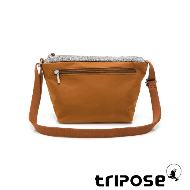 【tripose】漫遊系列三角斜背包(稻禾駝)