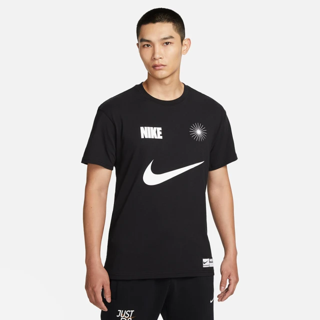 NIKE 耐吉NIKE 耐吉 上衣 男款 短袖上衣 運動 AS M NK TEE M90 PRM NAOS 2 黑 FJ2307-010