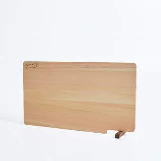 【Daiwa 大和】日本製超薄檜木砧板-S(可站立/可使用洗碗機)