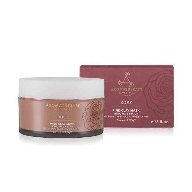 AA英國皇家芳療歡沁玫瑰粉紅泥膜，屬於花香調複方精油，適合日常保養使用。本產品為200mL+50mL組合裝，提供買大送小的優惠，一般包裝，公司貨供應。使用方法及儲存期限請詳見產品包裝標示。