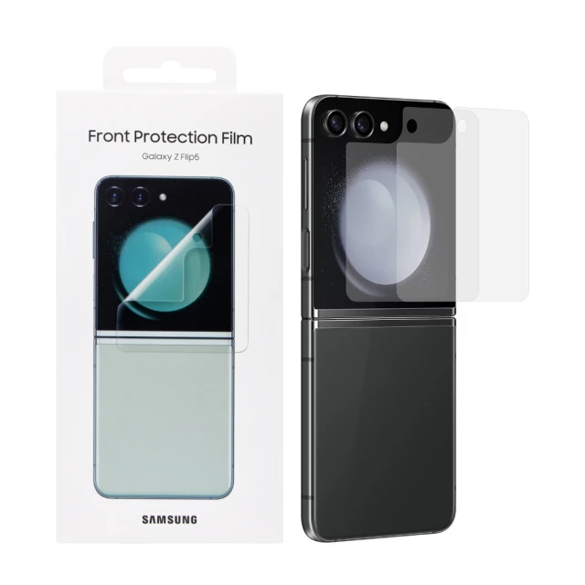 SAMSUNG 三星SAMSUNG 三星 Galaxy Z Flip5 原廠封面螢幕保護貼 - 透明(EF-UF731C)