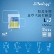 【Lifeology生活美學】日本製免抽氣手捲真空壓縮袋(1棉被厚衣用+2M號+2L號)