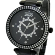 【NATURALLY JOJO】絢麗星芒陶瓷腕錶-黑/37mm(JO96984-88F)