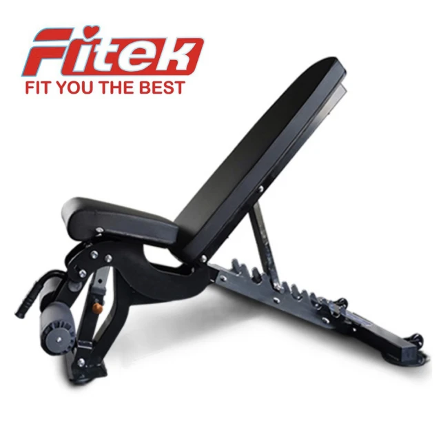 【Fitek】可調式重訓椅 調整型舉重椅 053A(臥推椅 臥推平板椅 啞鈴椅)