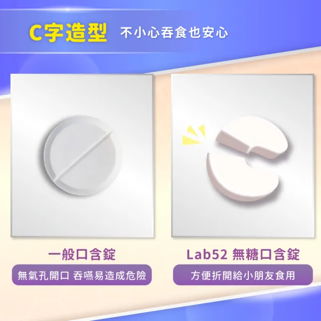 【Lab52 齒妍堂】無糖口含錠(50錠/入)