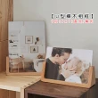 【Life shop】7吋U型櫸木相框 5X7相片適用(橫式直式可選 交換禮物 居家布置)