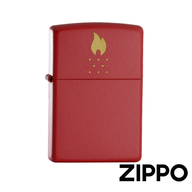ZippoZippo 火焰防風孔圖案防風打火機(美國防風打火機)