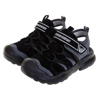 【SKECHERS】男童鞋 涼鞋 拖鞋系列 RAZOR RUSH(406511LBKCC)