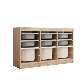 【HABABY】3x4實木櫃-多功能組合櫃(共21個組合、置物櫃、收納櫃、儲物)