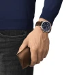 【TISSOT 天梭 官方授權】CHRONO XL 韻馳系列 三眼計時腕錶 / 45mm 母親節 禮物(T1166171604200)