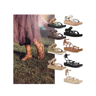 【TEVA】原廠貨 男/女 Midform/Infinity/Revive 經典/寬版/羅馬織帶 中厚底涼鞋/夾腳拖鞋(12款任選)