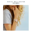【Daniel Wellington】DW 手錶  Iconic Link Blush 28ｍｍ/32mm蜜桃粉精鋼錶 粉紅錶盤(DW00100534)