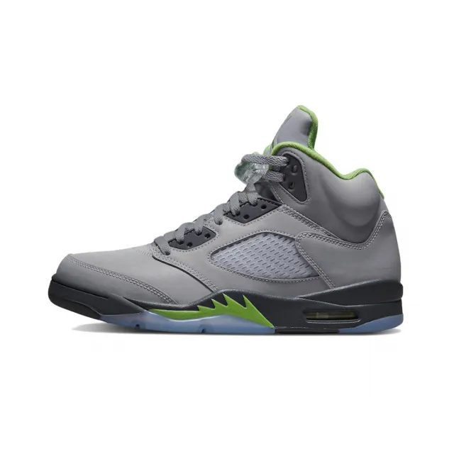 NIKE 耐吉】Air Jordan 5 Retro Green Bean 綠豆灰綠男鞋DM9014-003