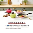 【Chef Topf】薔薇系列不沾鍋系列20公分湯鍋+26公分平底鍋(附26公分鍋蓋)