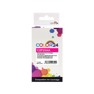 【Color24】for HP C2P25AA NO.935XL 紅色高容環保墨水匣(適用HP OfficeJet Pro 6230/6830/6835)