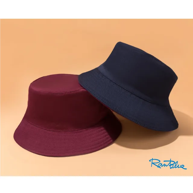 【Ranblue】韓版簡約 雙面漁夫帽 遮陽 防曬(4色)