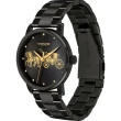【COACH】COACH 女錶手錶腕錶鋼錶帶馬車LOGO黑色(經典馬車款式)