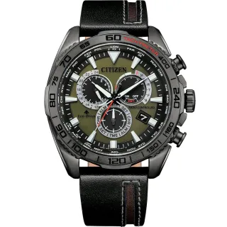 【CITIZEN 星辰】PROMASTER 運動時尚電波男錶 手錶 指針錶 禮物 推薦(CB5037-17X)