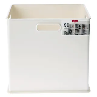 【特力屋】日本Sanka squ+ 可堆疊收納盒 白色 SD