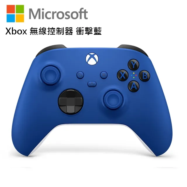 Microsoft 微軟】XBOX 原廠無線控制器手把PC手把Xbox Series S/X PC 適用(衝擊藍) - momo購物網-  好評推薦-2024年10月