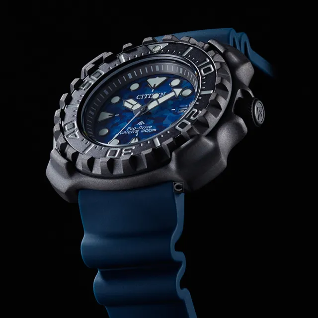 【CITIZEN 星辰】PROMASTER 限量 鈦 1982年復刻版Eco-Drive  光動能潛水男錶 禮物 推薦(BN0227-09L)