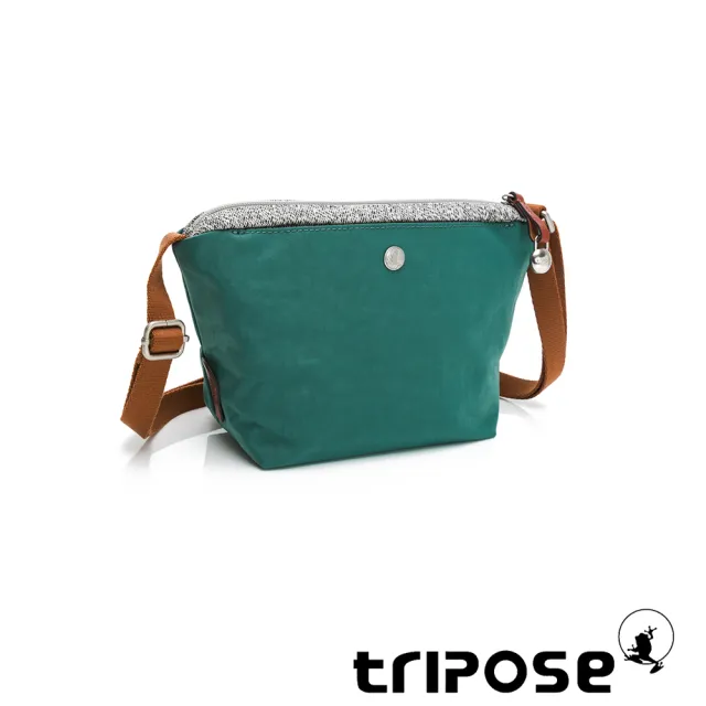 【tripose】漫遊系列三角斜背包(森林綠)