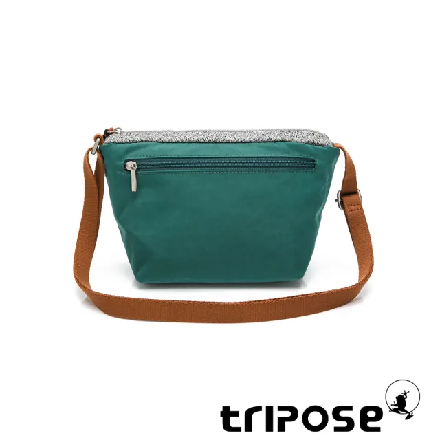 【tripose】漫遊系列三角斜背包(森林綠)