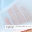 【AXIS 艾克思】台灣製天藍色方形60x70cm細密網洗衣袋.衣物收納袋_3入