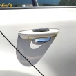 【IDFR】VW 福斯 Golf 6 MK6 2009~2013 鍍鉻銀 車門防刮門碗 內襯保護貼片(防刮門碗 內碗 內襯保護貼片)