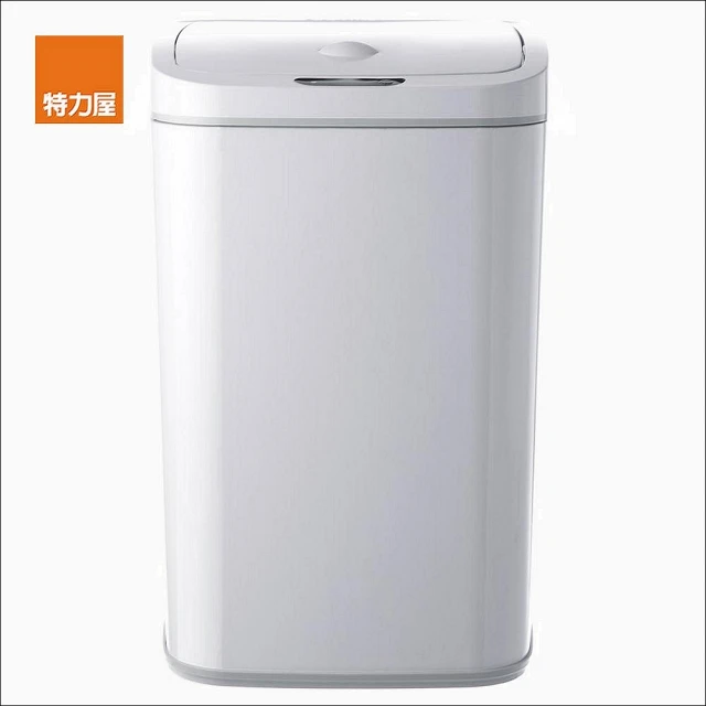 特力屋 Home Zone 智能感應垃圾桶方型 白色 16L