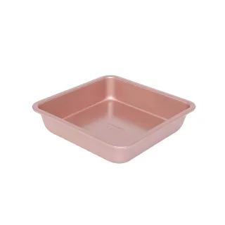【澳洲Wiltshire】玫瑰金方形蛋糕不沾烤模(20x20cm)
