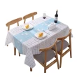 【Conalife】北歐風格防油防污易清理餐桌巾- 4入(外出露營聚餐野餐墊)