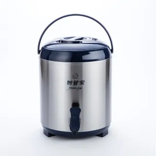 【特力屋】妙管家 不鏽鋼保溫茶桶 7.7L