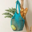 【bebehome】經典手工編織手提袋(編織袋 網袋 萬用袋 環保袋 時尚手提袋 環保購物袋)