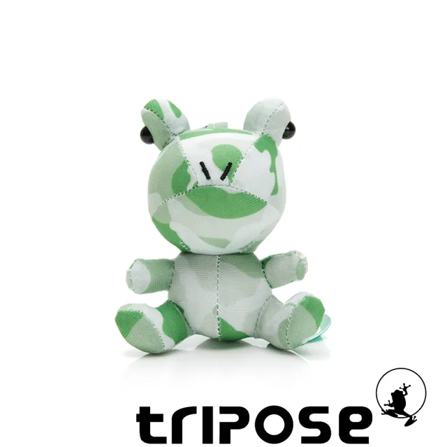 【tripose】輕鬆生活吊飾-青蛙公仔(迷彩綠)