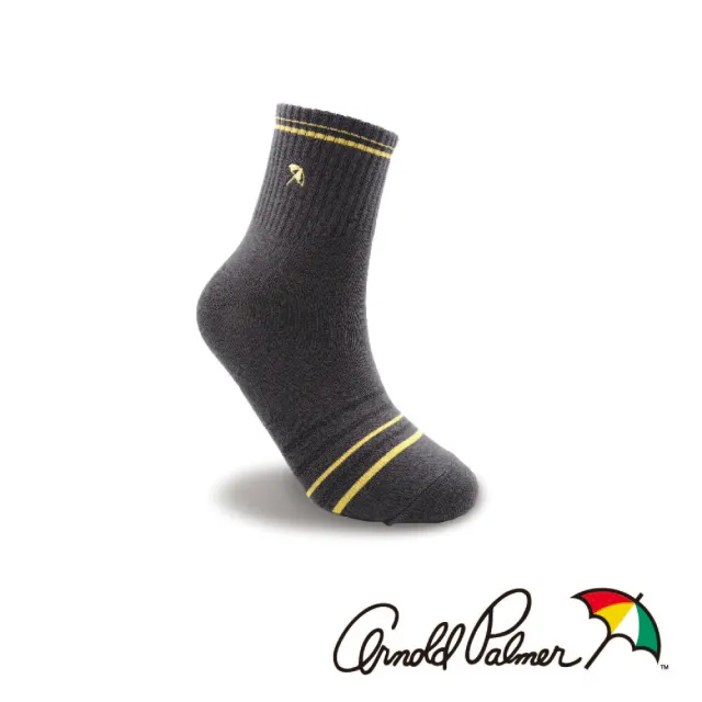 【Arnold Palmer 雨傘】8雙組簡約條紋休閒男短襪(短襪/男襪/中性襪)