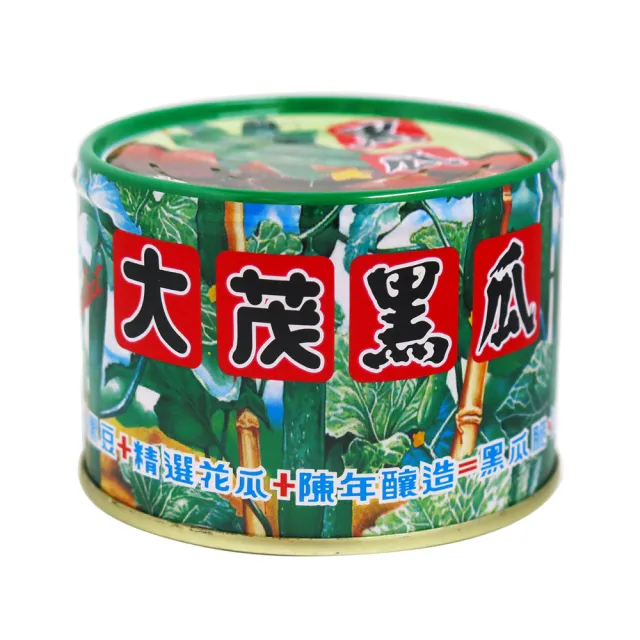 【大茂】黑瓜170g(鐵罐)