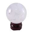 【寶峻晶石館】白水晶球 直徑6.2cm(WB35)
