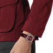 【TISSOT天梭 官方授權】T-Classic 都會品味時尚女錶(T1222101637300/紅色30mm)