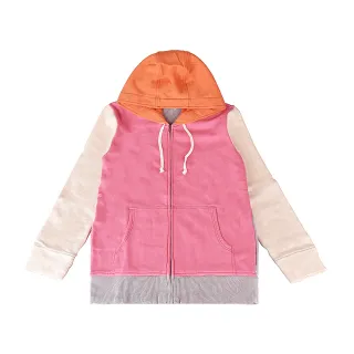 【川久保玲】COMME DES GARCONS MAN川久保玲藍字印花LOGO拼色純棉連帽外套(男款/彩色)