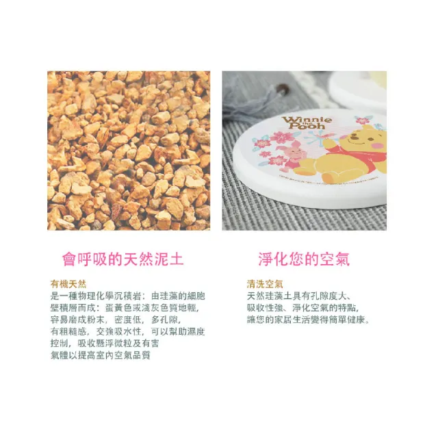 【SONA森那家居】Disney 迪士尼2019圓形櫻花珪藻土杯墊2入組(10x10x0.9 維尼/米奇米妮快乾吸水)