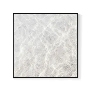 【菠蘿選畫所】浪與沙的邂逅-60x60cm(沙灘攝影風格畫作/質感沙灘自然風民宿佈置)