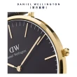 【Daniel Wellington】DW 手錶  Classic St Mawes 40mm棕色真皮皮革錶(DW00100543)