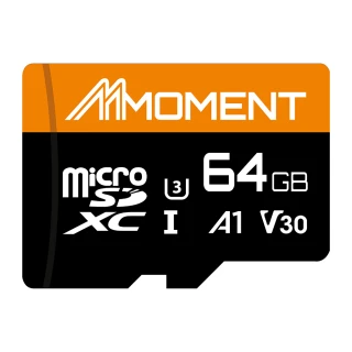 【Moment】MicroSD Card A1V30 64GB 記憶卡(記憶卡)