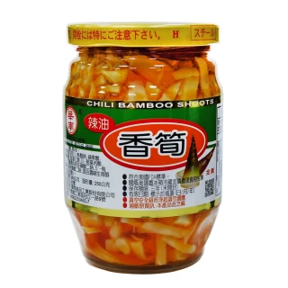 【華南】辣油香筍340g